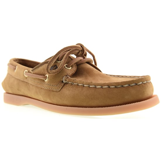Sperry Authentic 2 Eye Boot Leren Dames Tan Bootschoenen - Image 1