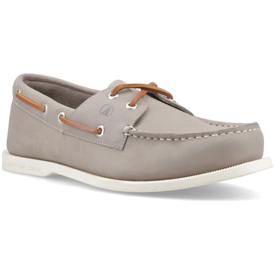 Sperry Tacoma 2 Eye Boot Leder Heren Grijze Bootsschoenen - Image 1