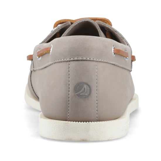 Sperry Tacoma 2 Eye Boot Leder Heren Grijze Bootsschoenen - Image 2