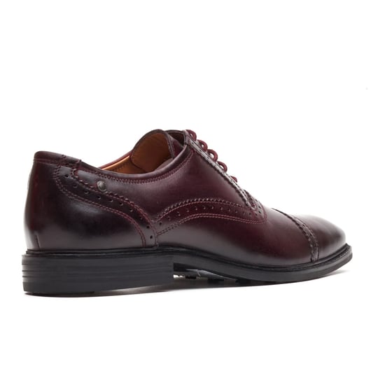 Base London Ascot Oxford Leren Heren Bordo Oxford Schoenen - Image 2