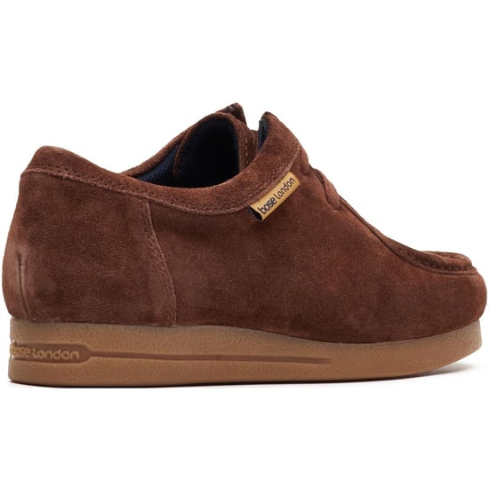 Base London Koko Veterschoenen van Leer voor Mannen in Bruin Mokassins - Image 2