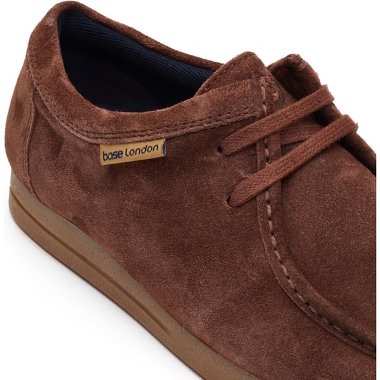 Base London Koko Veterschoenen van Leer voor Mannen in Bruin Mokassins - Image 6