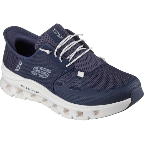 Skechers Glide-Step Pro Polyester Heren Sneakers Marineblauw - Image 1