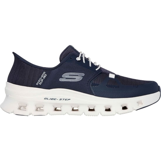 Skechers Glide-Step Pro Polyester Heren Sneakers Marineblauw - Image 5