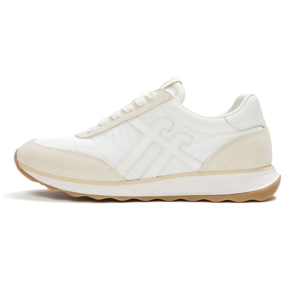 Fitflop Retro-Q FF Nylon Dames Urban White Mix Sneakers - Image 4