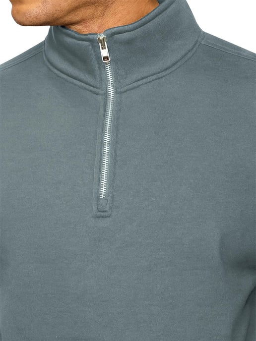 Enzo Milano | Heren Half-Zip Sweatshirt - Image 3