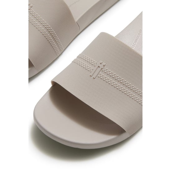 Fitflop iQushion Pool Polyurethaan Heren Lichtgrijze Slippers - Image 5