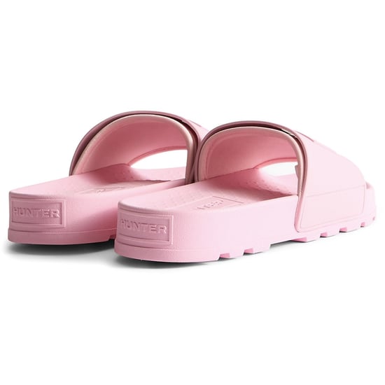 Hunter Core Geëmbossede Polyurethaan Dames Parfait Roze Slippers - Image 2