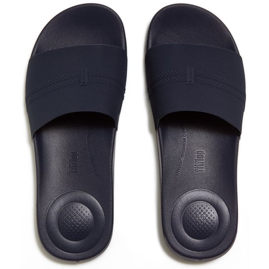 Fitflop iQushion Pool Polyurethaan Heren Slides in Middernacht Blauw - Image 3