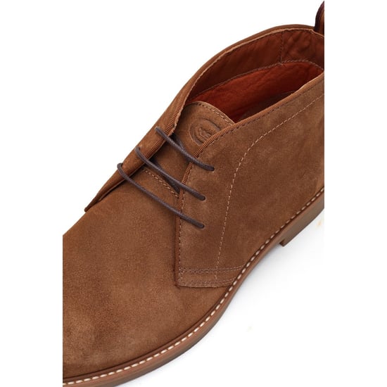 Base London Carlton Chukka Leren Heren Ginger Boots - Image 6