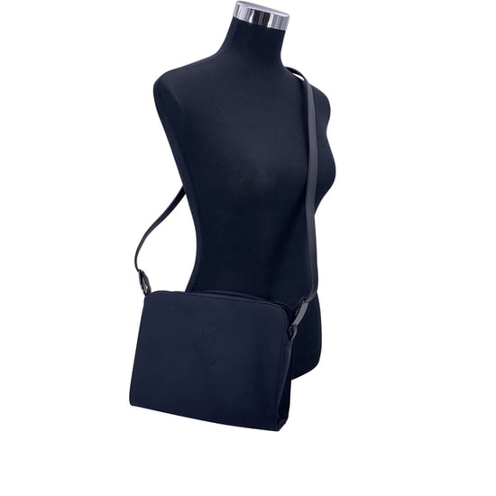 Yves Saint Laurent stoffen schoudertas - Image 2