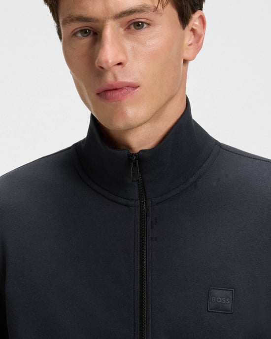 Zestart Volledige Rits Sweatshirt in Donkerblauw - Image 3