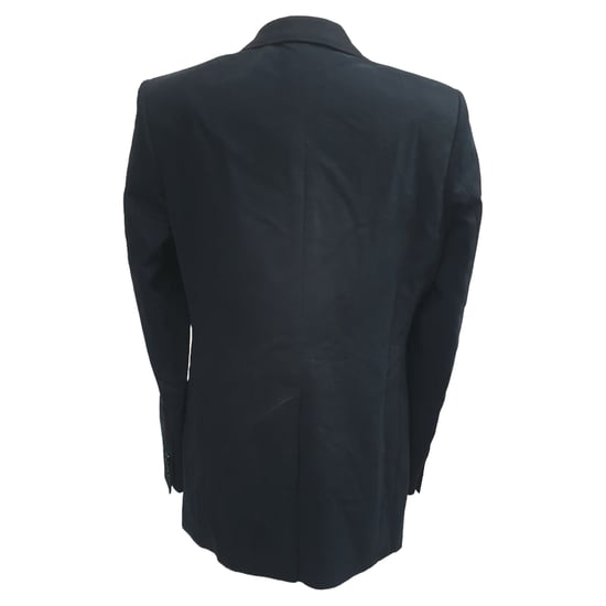 Dolce & Gabbana single-breasted blazer met zakken in marineblauw katoen - Image 3