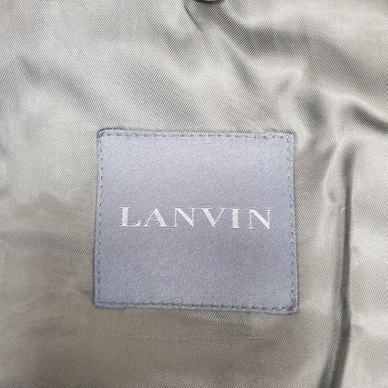 Lanvin blazer van marineblauw katoen - Image 3