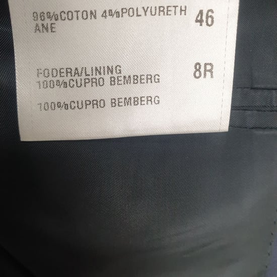Lanvin blazer van marineblauw katoen - Image 5