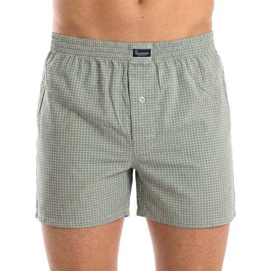 Verpakking van 2 Essentiële Katoenen Heren Boxershorts met Elastische Tailleband A0100 - Image 5