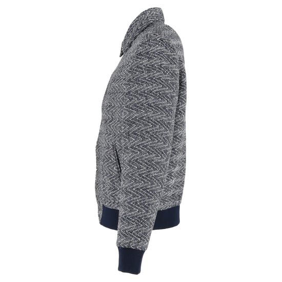 Etro Bomberjack met textuur, marineblauw, katoen - Image 2