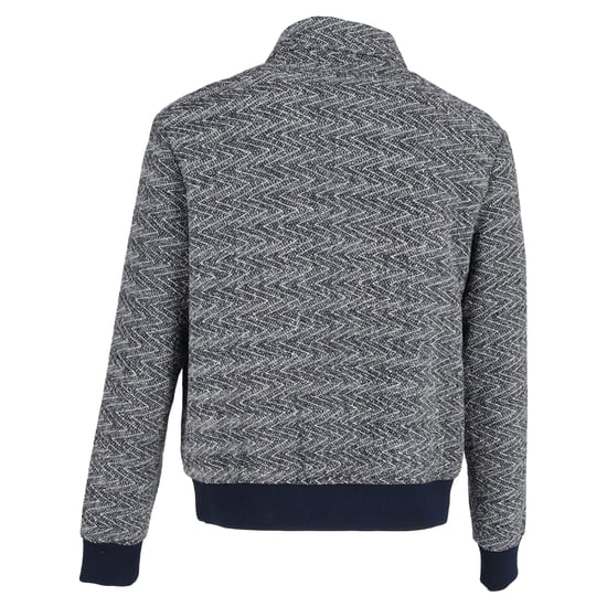 Etro Bomberjack met textuur, marineblauw, katoen - Image 3