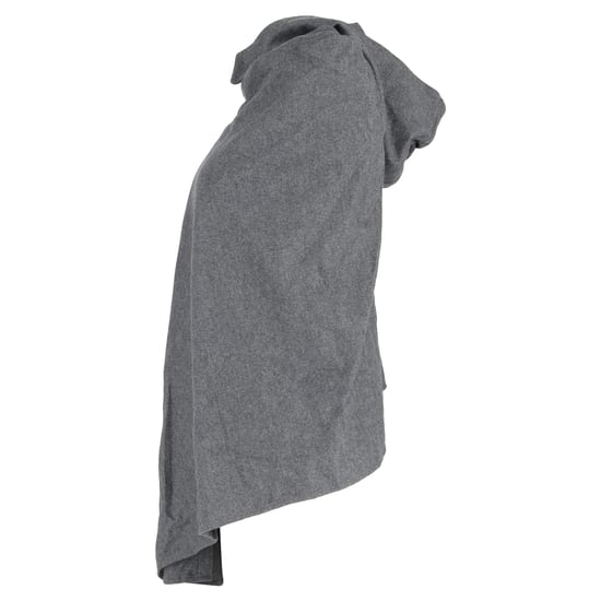 Yohji Yamamoto capuchonponcho/cape van grijze wol - Image 2