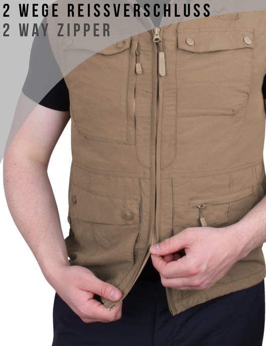 normani OUTDOOR SPORTS Herengilet voor buiten Kudu - Image 3
