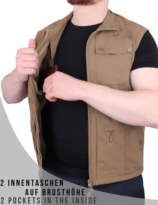 normani OUTDOOR SPORTS Herengilet voor buiten Kudu - Image 4