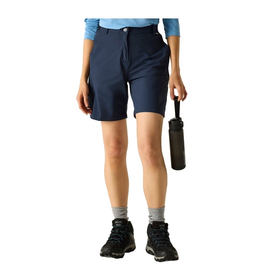 Regatta Professional Womens/Ladies Light Insect Repellent Travel Shorts (Navy) - Image 4