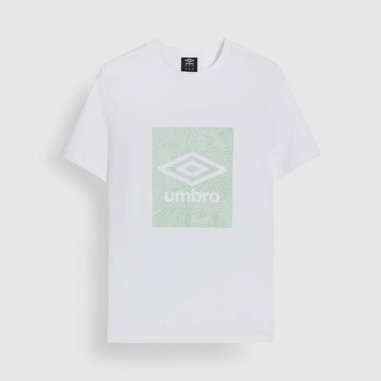 Umbro Heren Geo Wave T-Shirt (Briljant wit) - Image 1