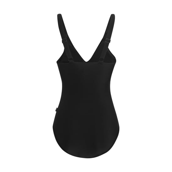 Regatta Womens/Ladies Baylenne Plain One Piece Swimsuit (Black) - Image 2
