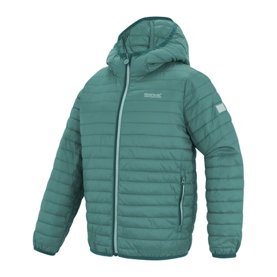 Regatta Childrens/Kids Hillpack Hooded Jacket (Ivy Mos) - Image 3