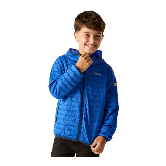 Regatta Childrens/Kids Hillpack Hooded Jacket (Olympisch Blauw) - Image 4