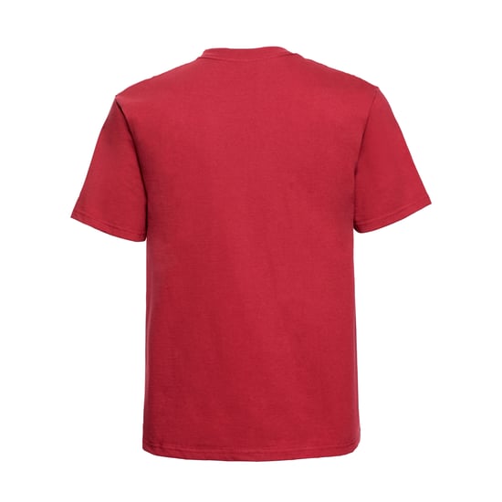 Russell Heren Klassiek Zwaargewicht T-shirt (Klassiek rood) - Image 2