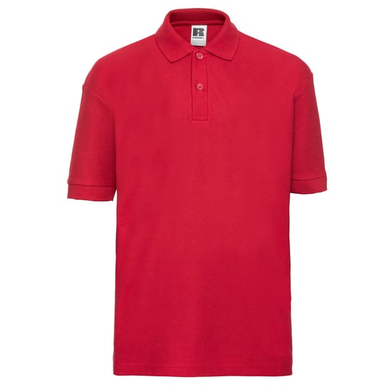 Russell Kinder/Kinder Piqué Poloshirt (Helder rood) - Image 1