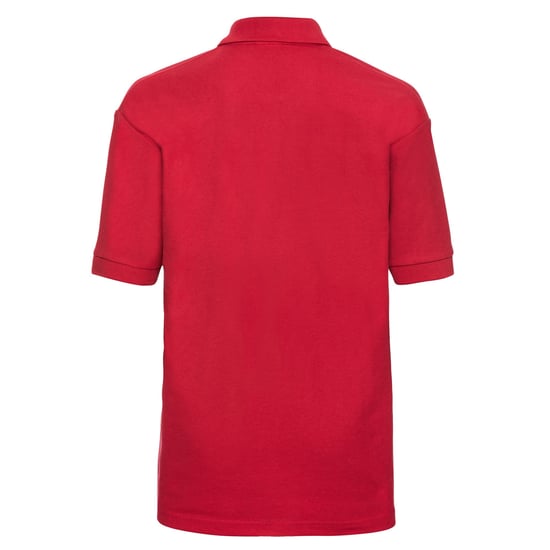 Russell Kinder/Kinder Piqué Poloshirt (Helder rood) - Image 2