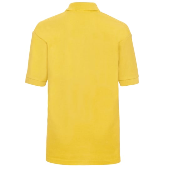 Russell Kinder/Kinder Piqué Poloshirt (Geel) - Image 2