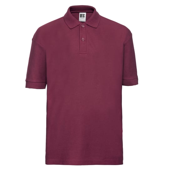 Russell Kinder/Kinder Piqué Poloshirt (Bourgondië) - Image 1