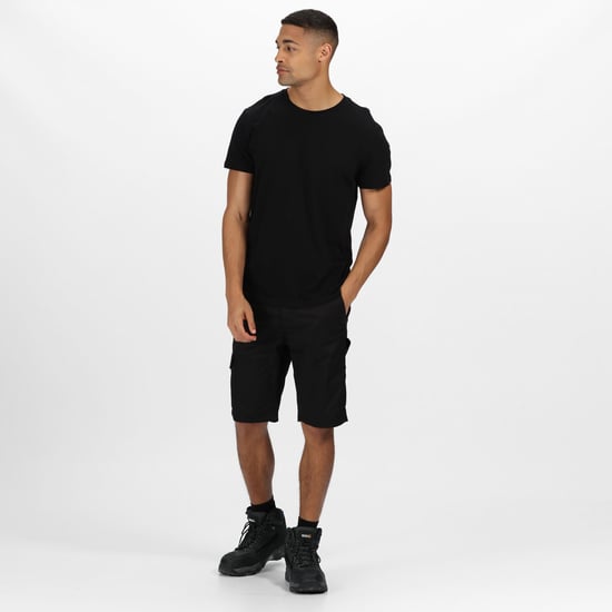 Regatta Heren Pro Cargo Shorts (Zwart) - Image 4
