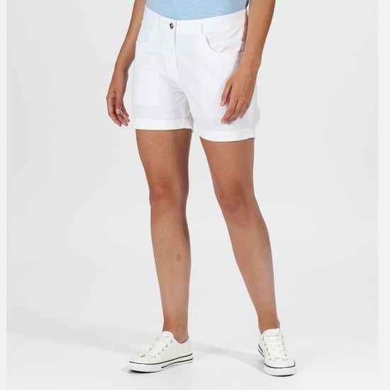 Regatta Dames/Dames Pemma Shorts (Wit) - Image 4