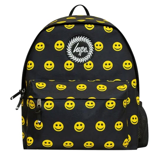Hype Smile Iconic Zwart/geel Rugzak - Image 1