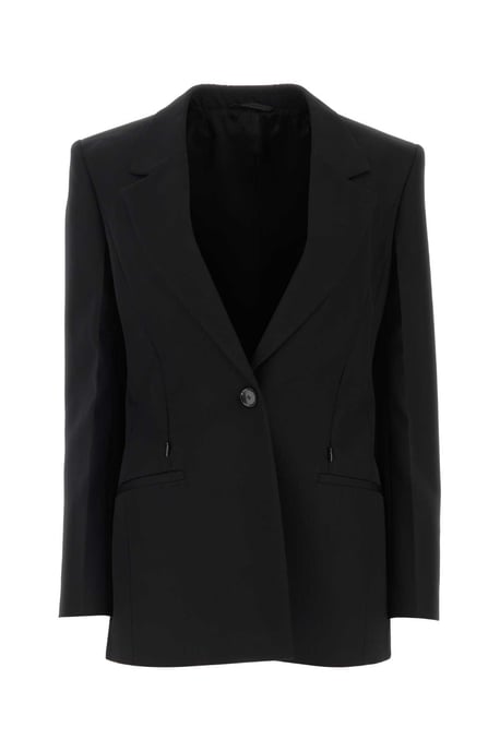 Zwarte Wolblend Blazer - Image 1