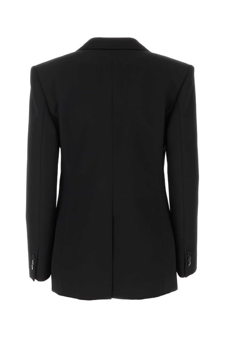 Zwarte Wolblend Blazer - Image 2
