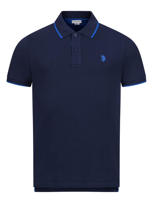 U.S. POLO ASSN. Men's Classic Fit Polo Shirt met korte mouwen gemaakt van katoenen elastaan - Image 1