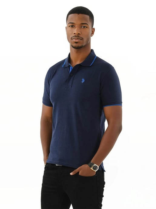 U.S. POLO ASSN. Men's Classic Fit Polo Shirt met korte mouwen gemaakt van katoenen elastaan - Image 4