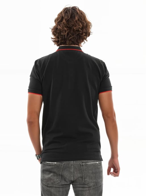U.S. POLO ASSN. Men's Classic Fit Polo Shirt met korte mouwen gemaakt van katoenen elastaan - Image 5