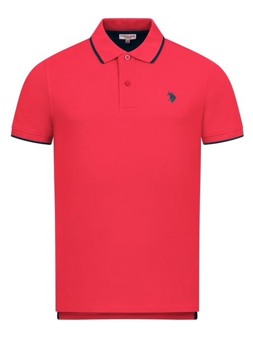 U.S. POLO ASSN. Men's Classic Fit Polo Shirt met korte mouwen gemaakt van katoenen elastaan - Image 1