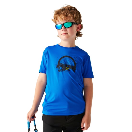 Dare 2B Kinder Amuse III Fiets T-shirt (Oxford Blauw) - Image 4