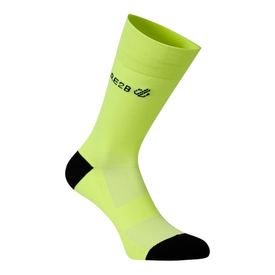 Dare 2B Unisex Volwassen Prestaties Fietssokken (Fluo Geel) - Image 1