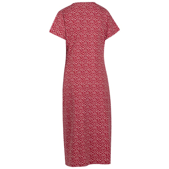 Trespass Dames Lula Midi Jurk (Kersenrood) - Image 2
