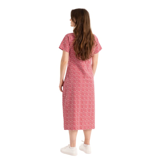 Trespass Dames Lula Midi Jurk (Kersenrood) - Image 4