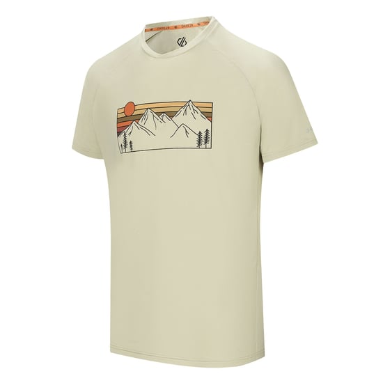 Dare 2B Mannen Tech II Bergtoppen T-Shirt (Abbeystone) - Image 3