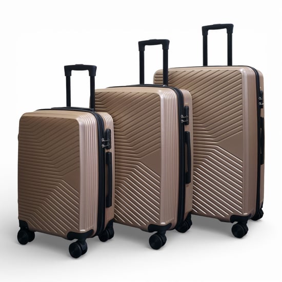 Gouden Hardshell Koffer Robuust 8-wiel Bagagekoffer - Image 5